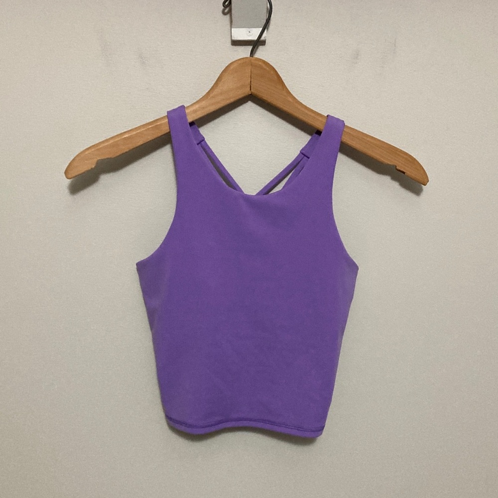 All in Motion Purple Women's Tank Top Size small